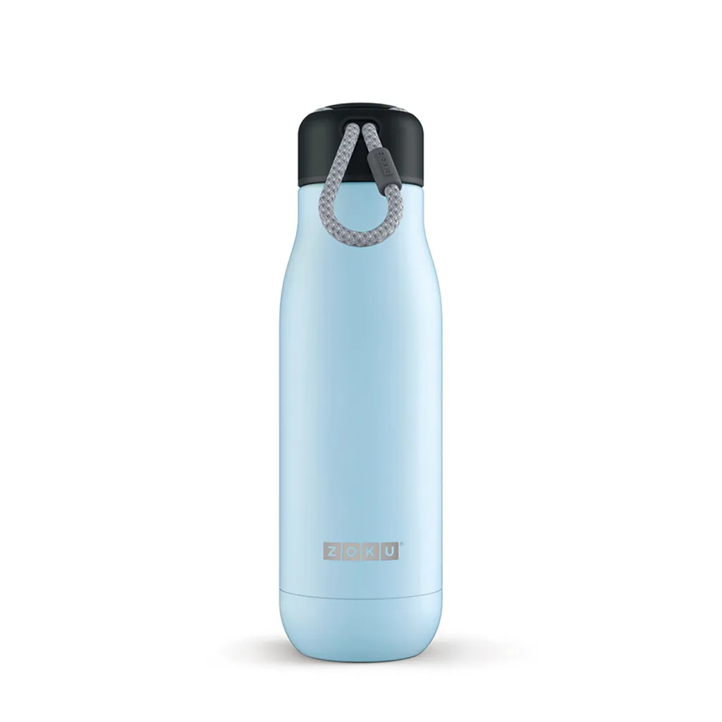 Bottiglia in acciaio inox 500 ml Azzurro Zoku